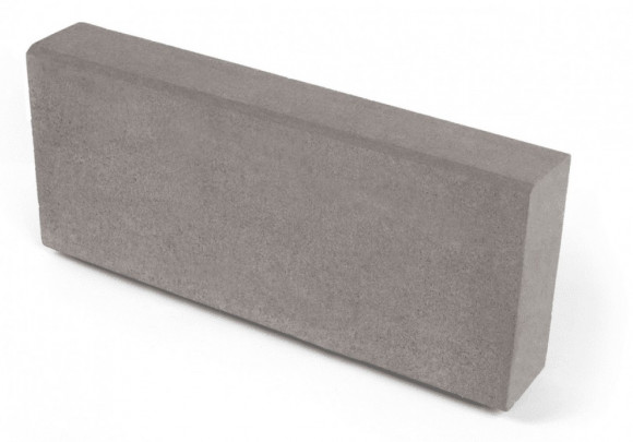 Бортовой камень тротуарный БР 50.20.8, светло-серый, ПП, серый 